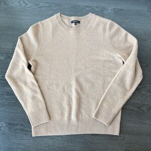 Quince Women's Cashmere Sweater, camel